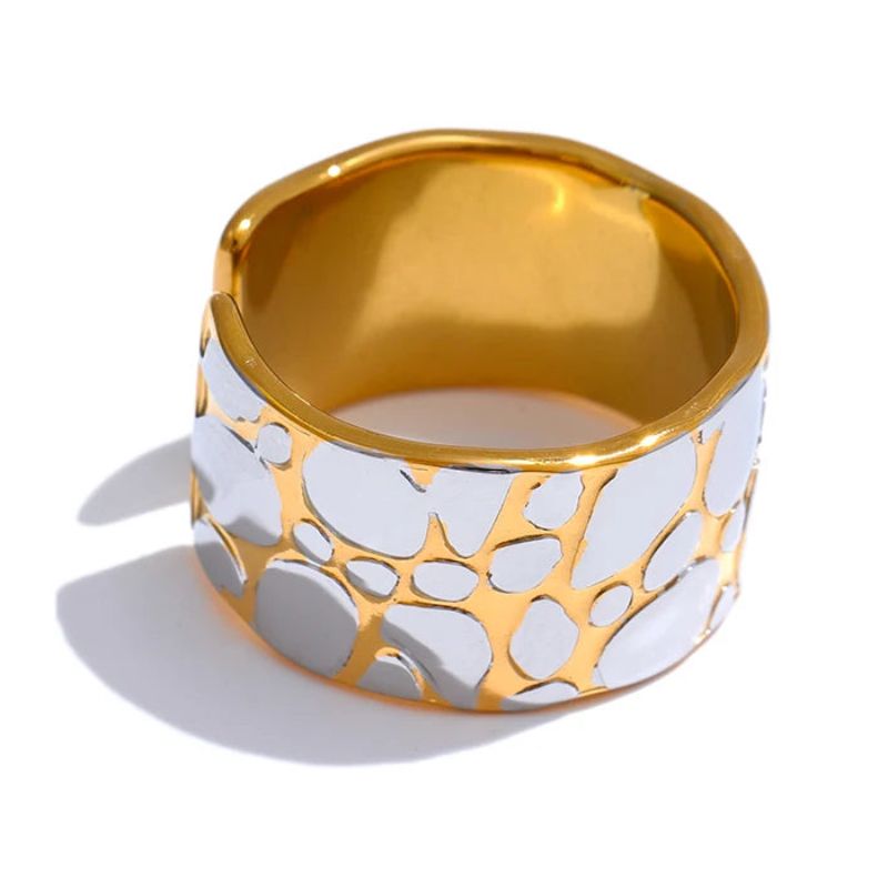 IT GIRL Two-Tone Ring