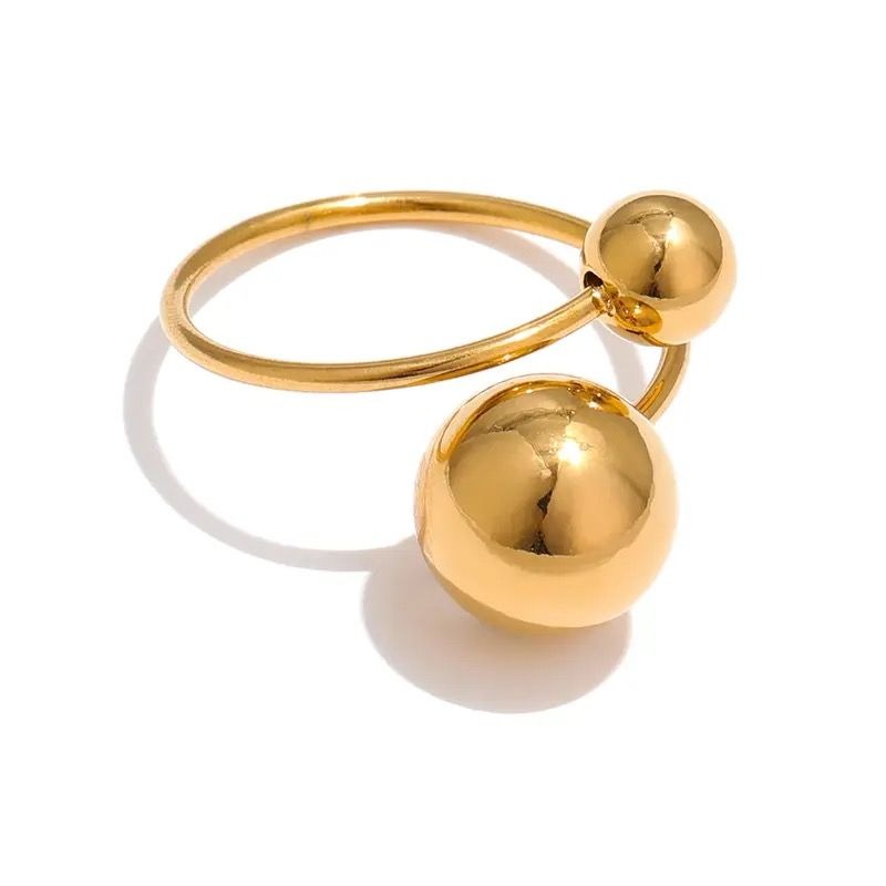Chelle Ball Adjustable Statement Ring