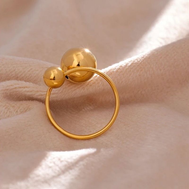 Chelle Ball Adjustable Statement Ring