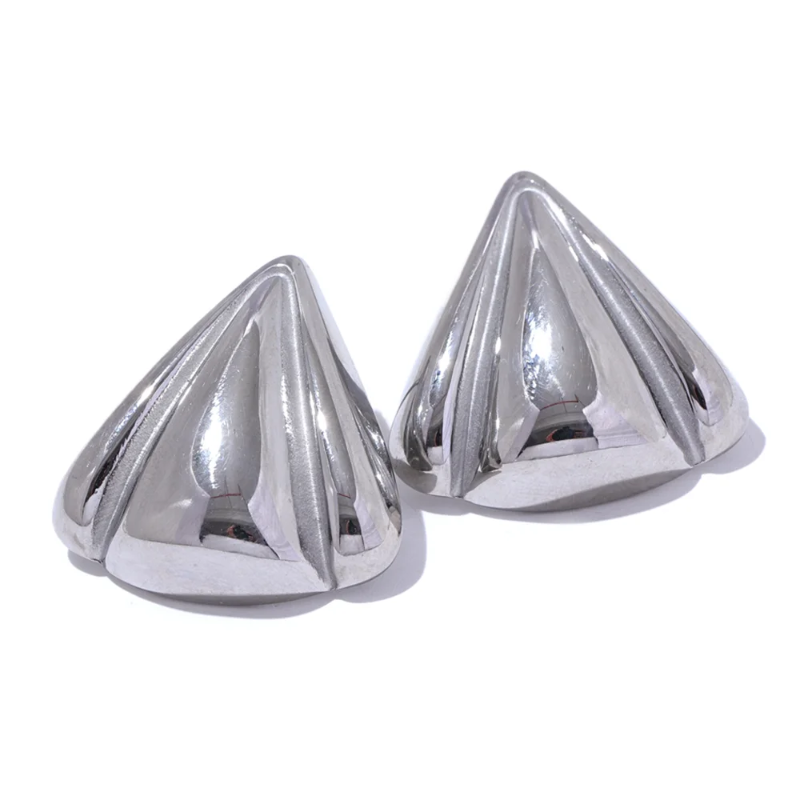 Triangle Stud Earrings