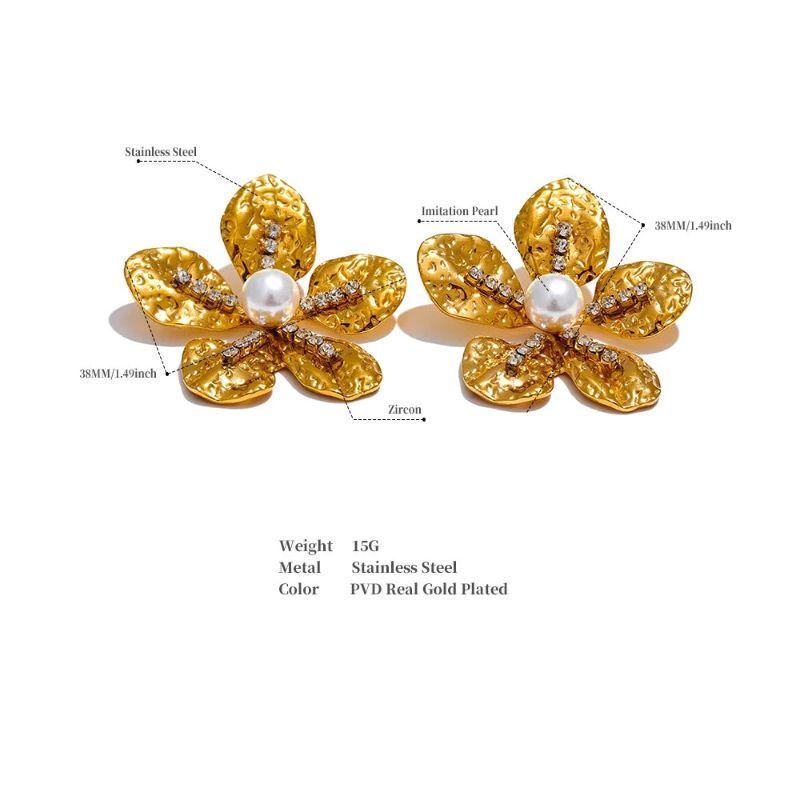 Flower Stud Earrings