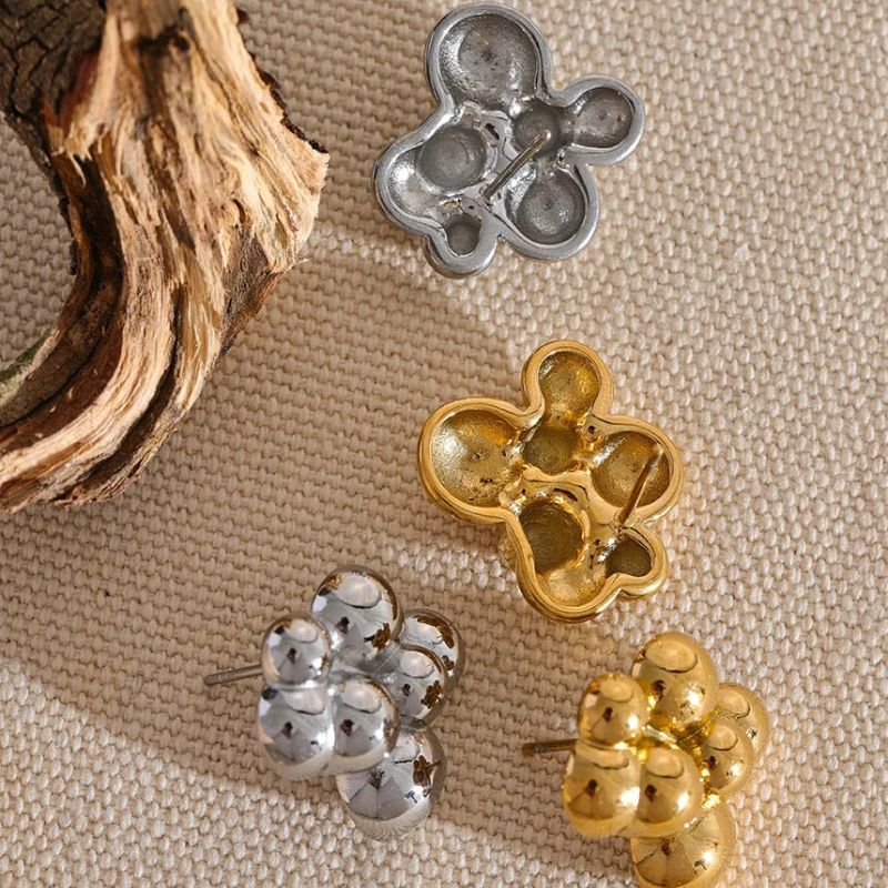 Stacked Bubble Earrings