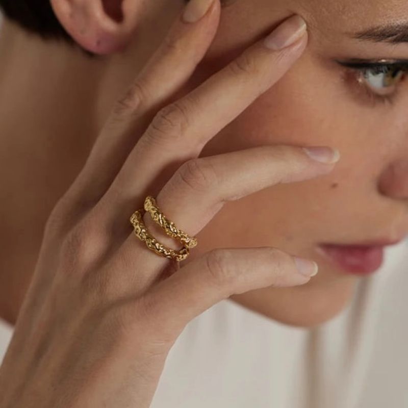 Two-in-One Statement Ring