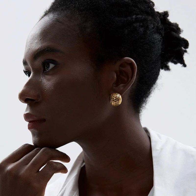 Geometric Hollow Earrings