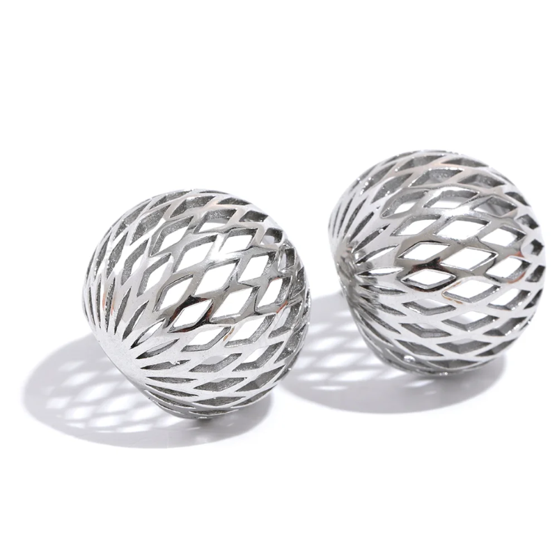 Geometric Hollow Earrings