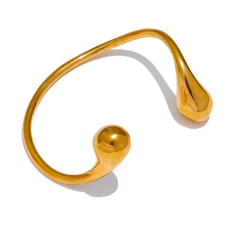 Twisted Cuff Open Bracelet