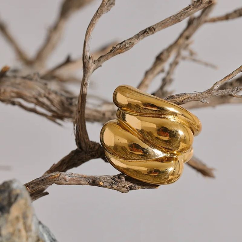 Gold Chubby Ring