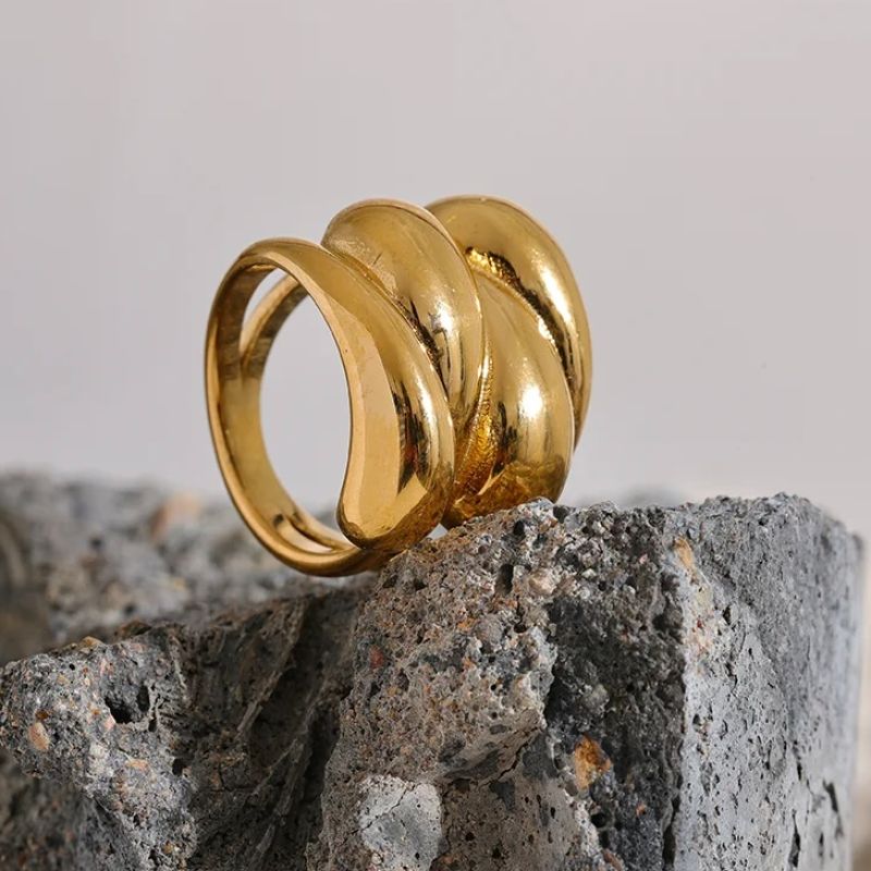 Gold Chubby Ring