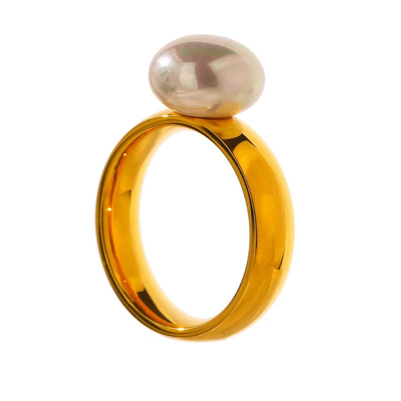 Pearl Gold Ring