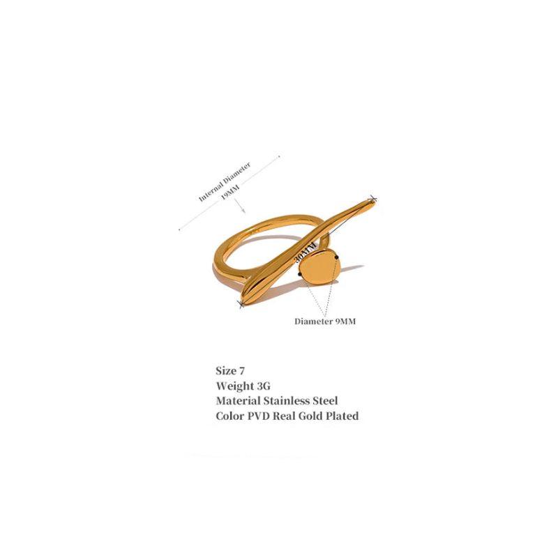 Artsy Minimalist Ring