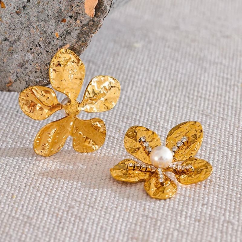 Flower Stud Earrings