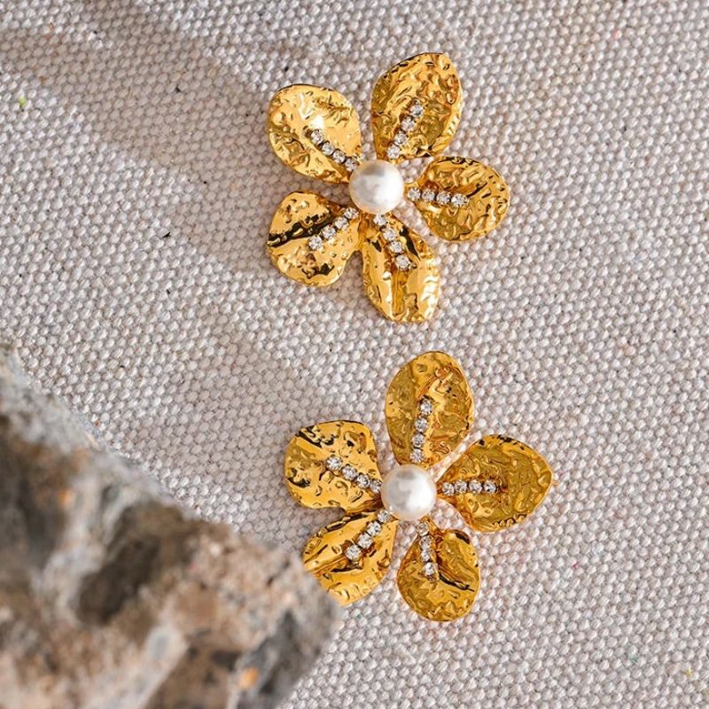 Flower Stud Earrings