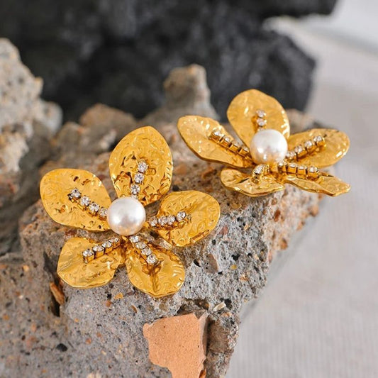 Flower Stud Earrings
