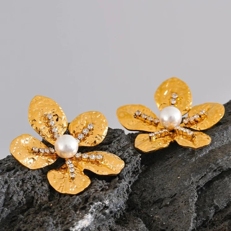 Flower Stud Earrings