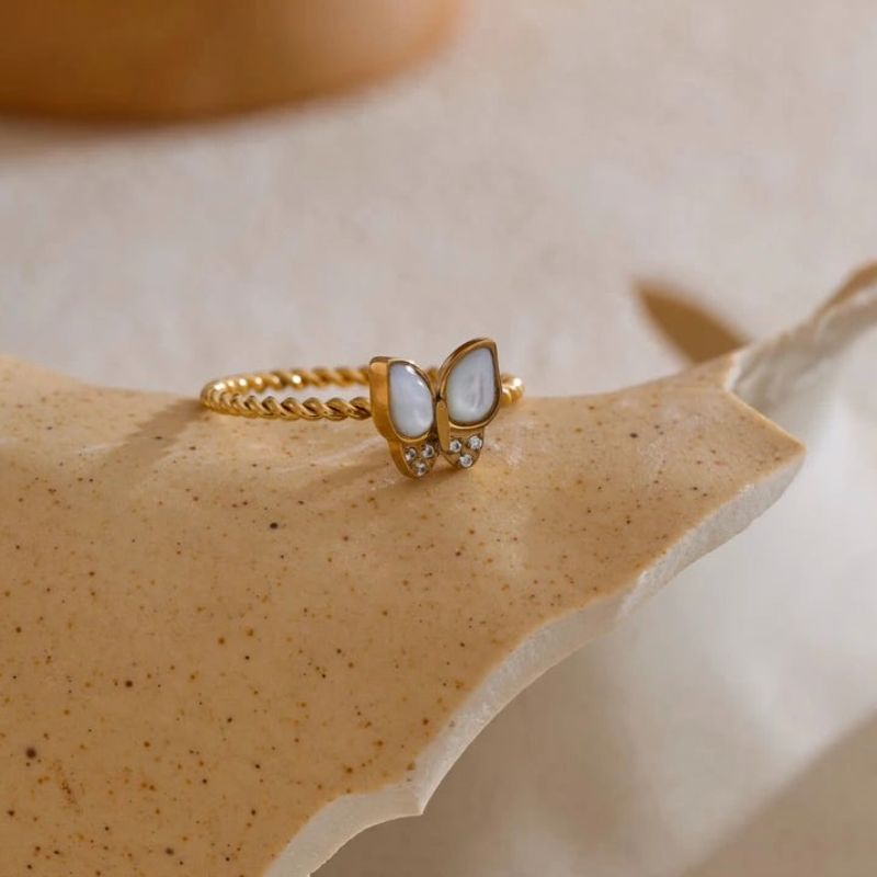 Butterfly Rope Ring