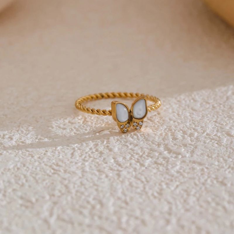 Butterfly Rope Ring