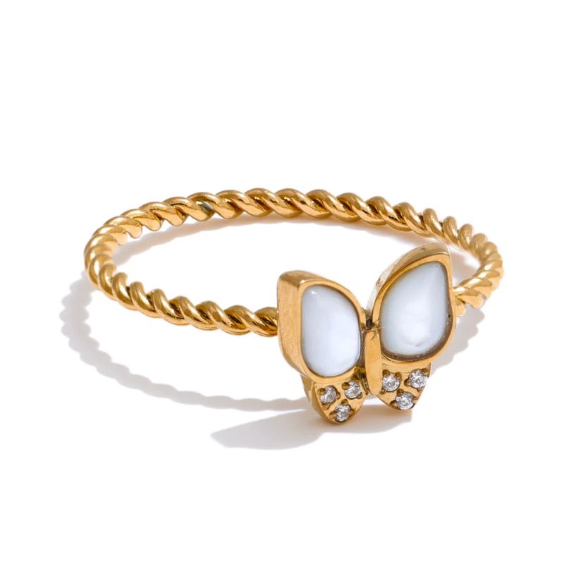 Butterfly Rope Ring