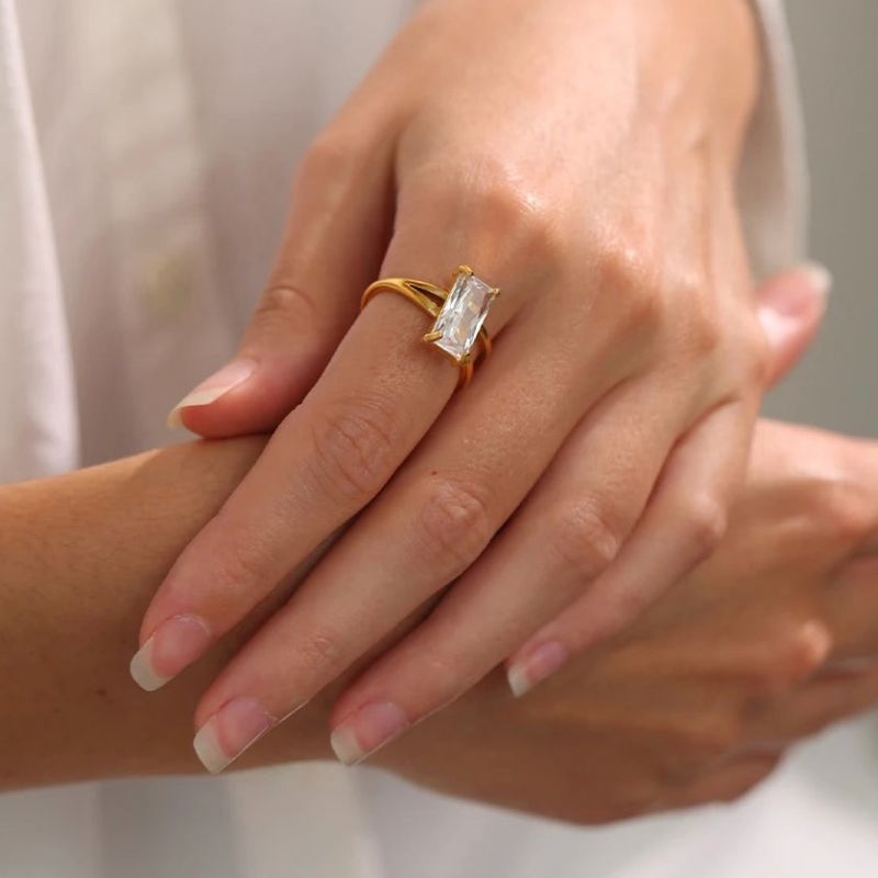 Gold Diamond Ring