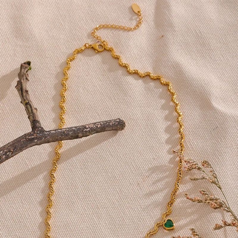 Colorful Heart Necklace