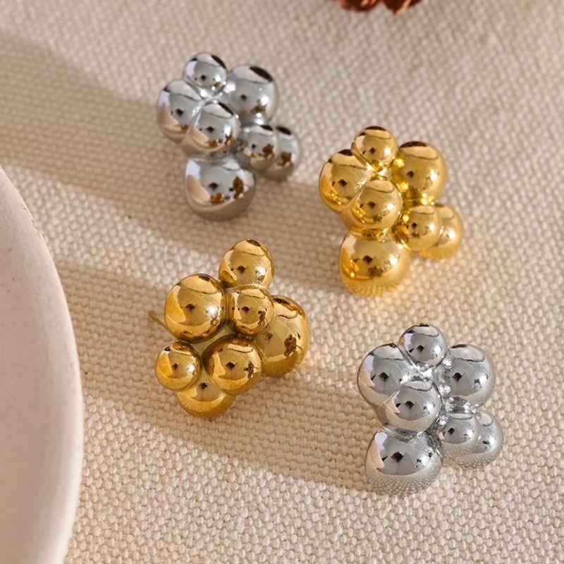 Stacked Bubble Earrings