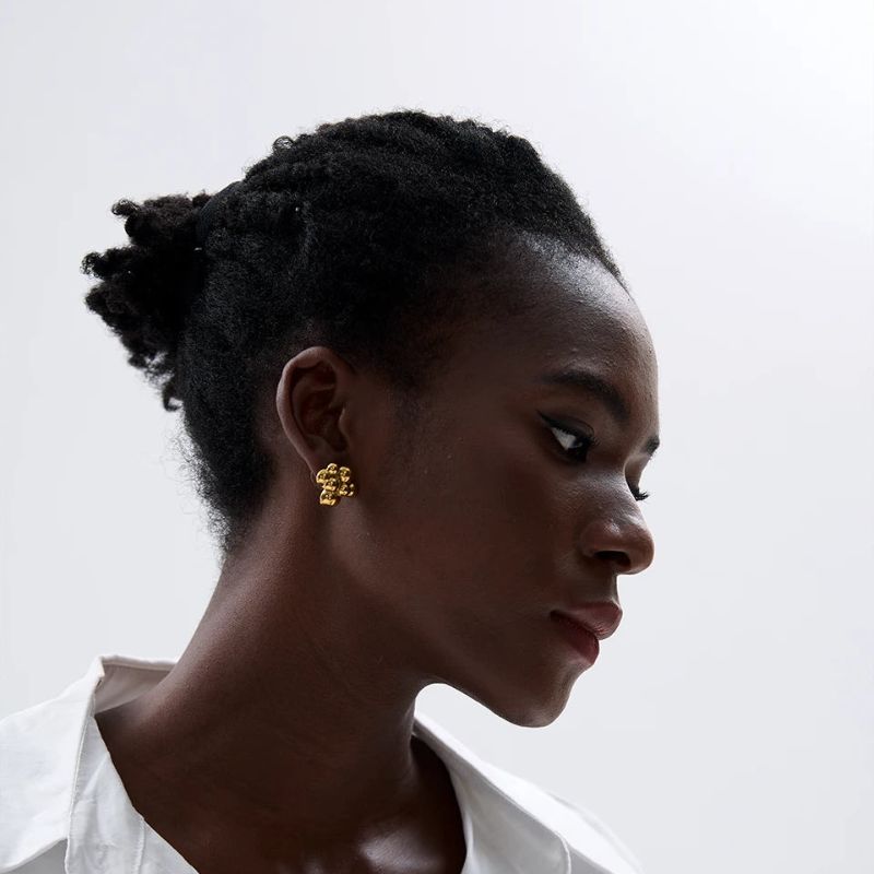 Stacked Bubble Earrings