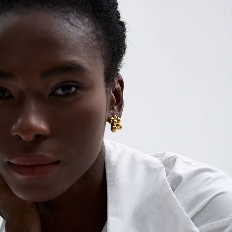 Stacked Bubble Earrings